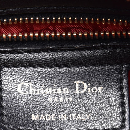 Christian Dior Lambskin Cannage Large Lady Dior Black 7 of 11