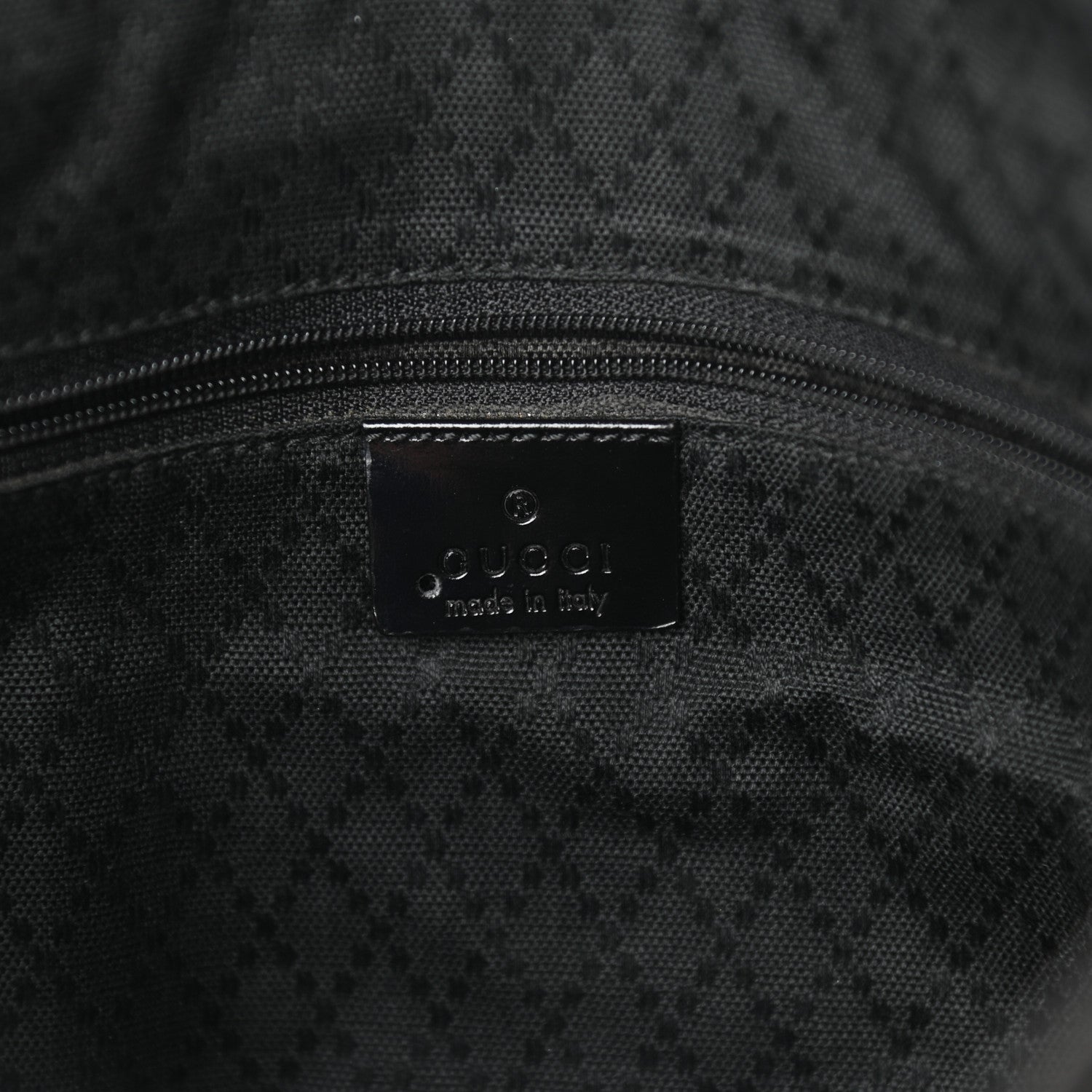 Gucci Suede Guccissima Hobo Black 4 of 7