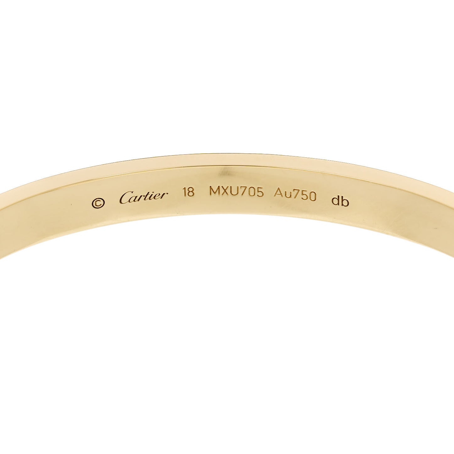 18K Yellow Gold LOVE Bracelet 18