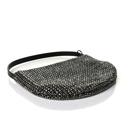 Alexander Wang Mesh Crystal Wanglock Fortune Cookie Bag Black 3 of 5