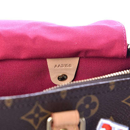 Louis Vuitton Monogram Patches Speedy Bandouliere 30 7 of 11