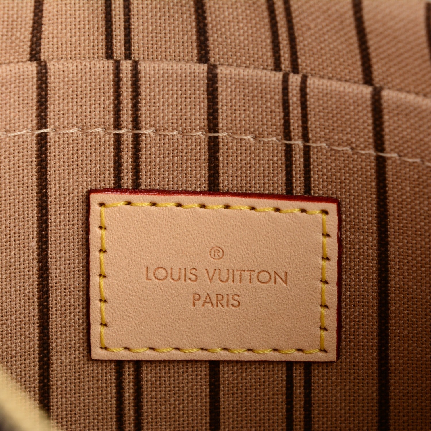 Louis Vuitton Monogram Neverfull MM GM Pochette 6 of 8