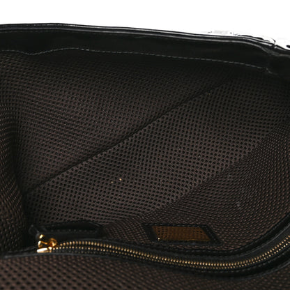 Fendi Patent FF 1974 Embossed Baguette Black 5 of 11