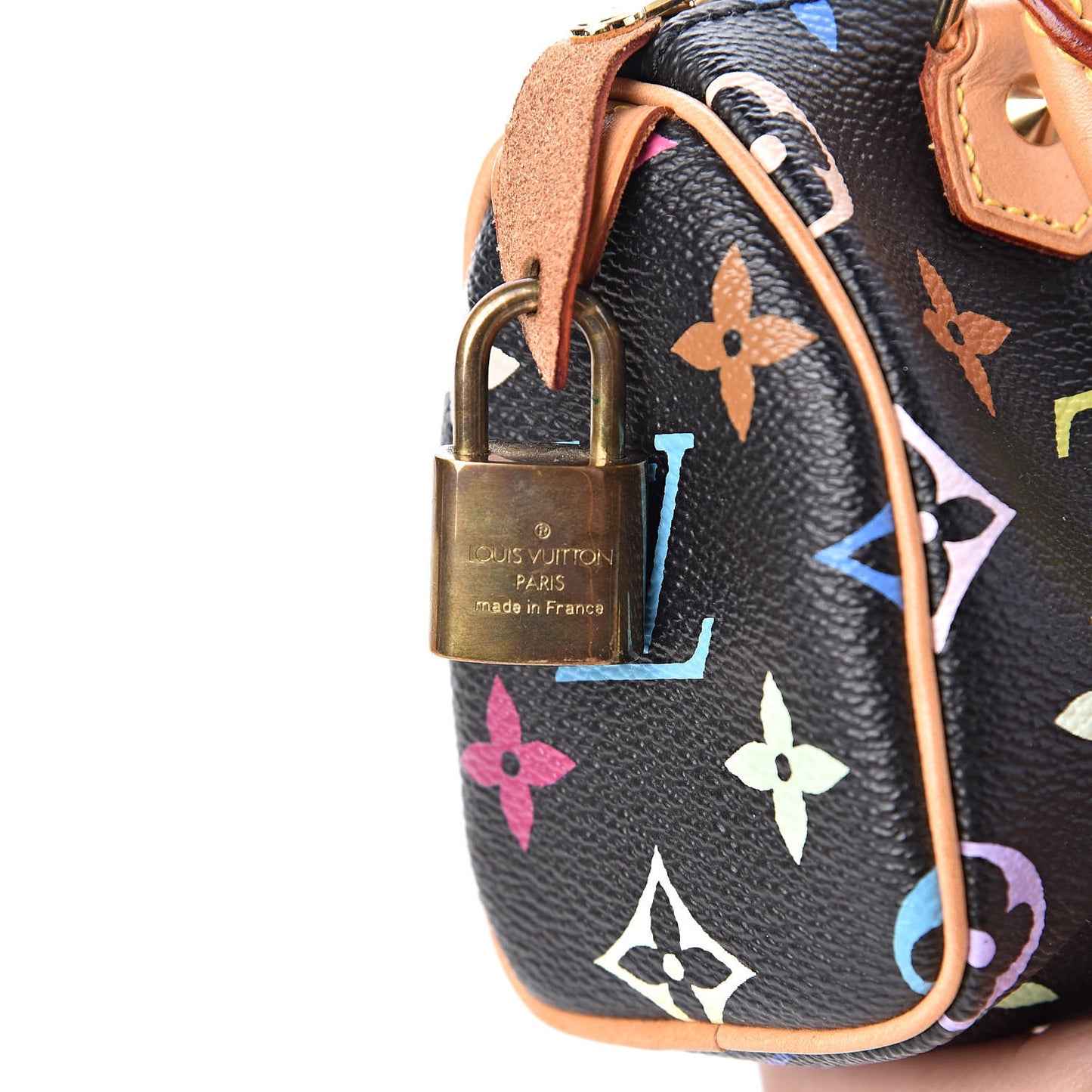 Monogram Multicolor Mini Sac HL Speedy Black