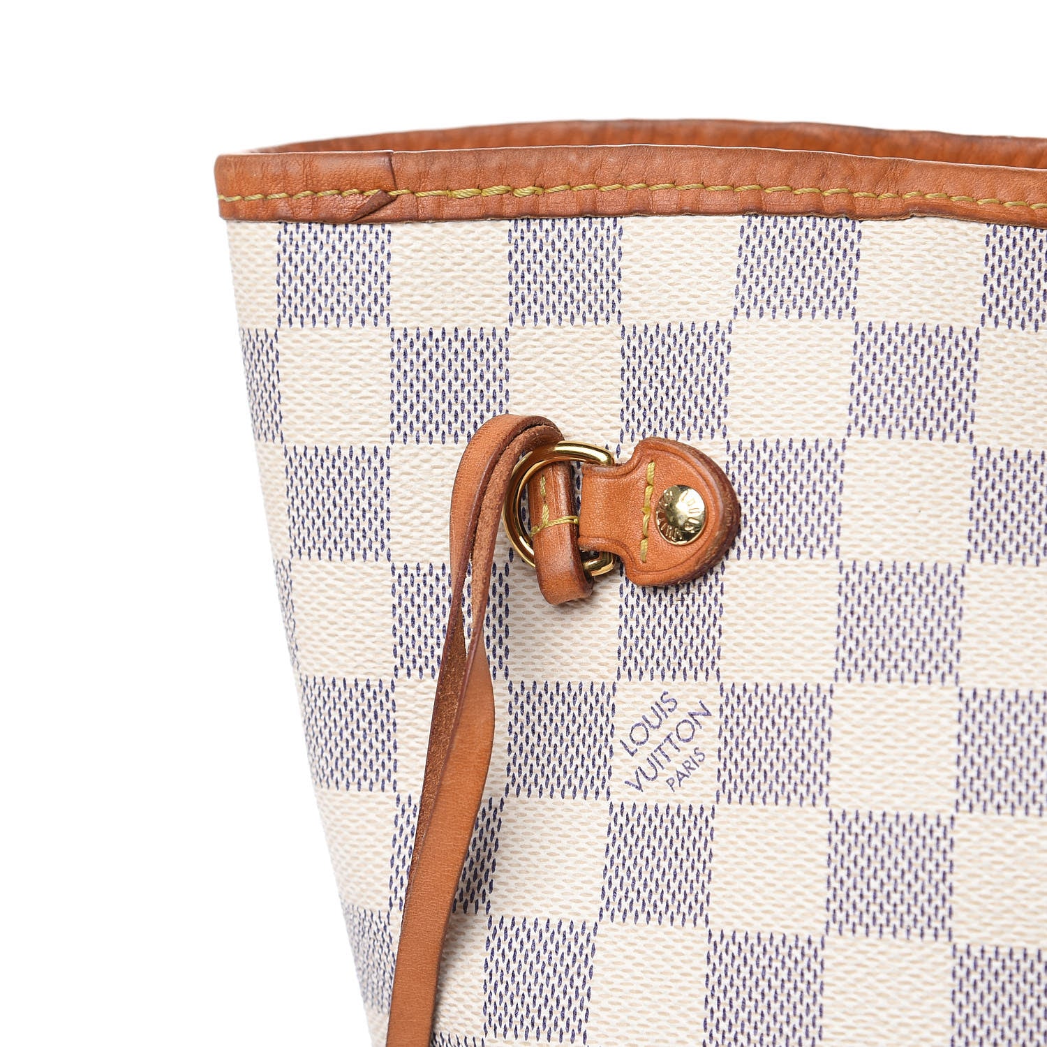 Louis Vuitton Damier Azur Neo Neverfull MM Rose Ballerine 14 of 21