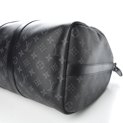 Louis Vuitton Monogram Eclipse Keepall Bandouliere 45 6 of 14