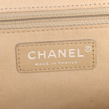 Chanel Caviar Quilted Timeless CC Shopping Tote Red 6 of 12