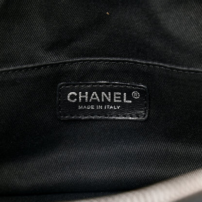 Chanel Lambskin Vintage Ligne Lady Braid Tote Black 7 of 15
