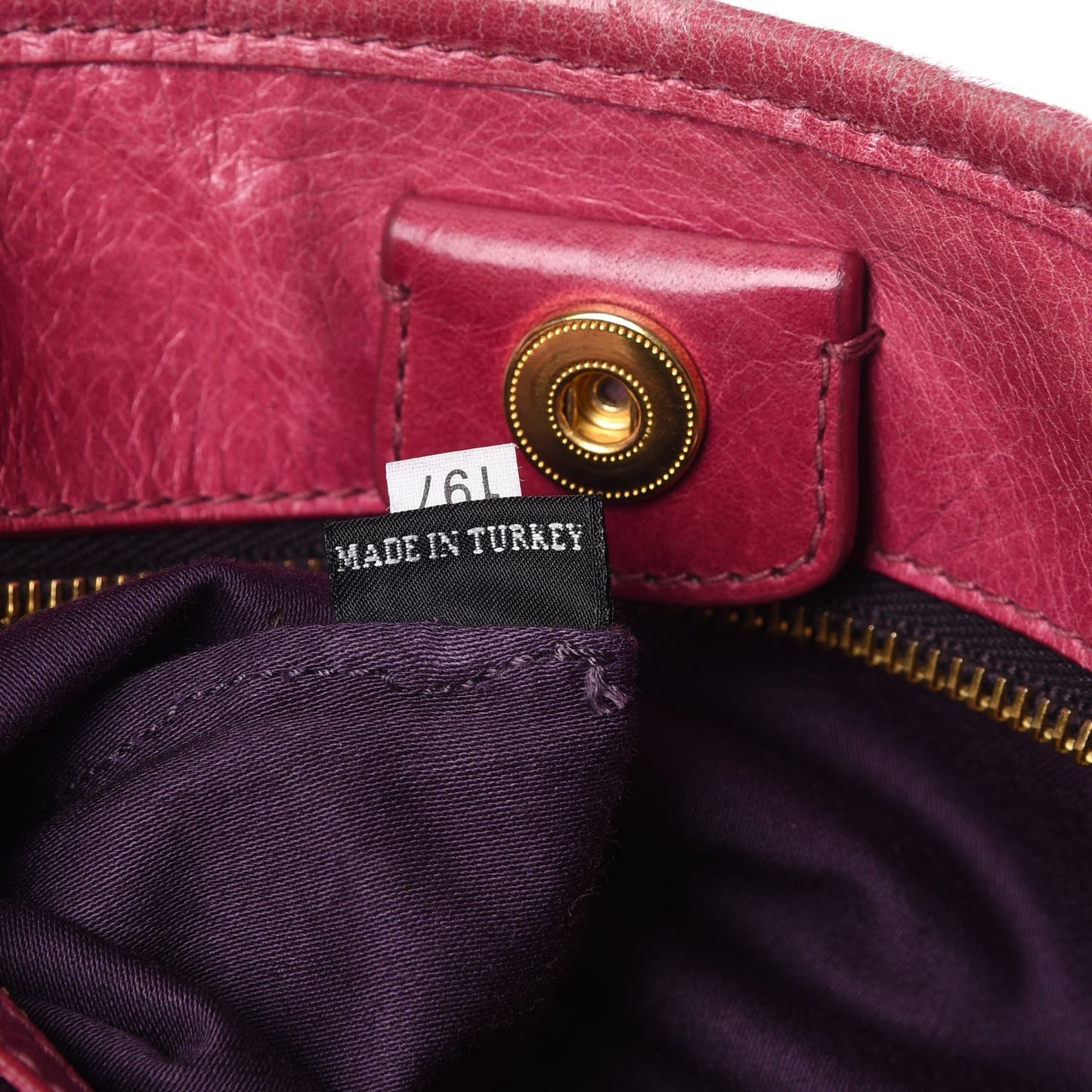 Vitello Lux Tote Pink
