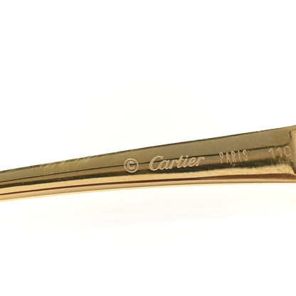 Cartier Metal Panthere De Cartier Rimless Sunglasses 5 of 8