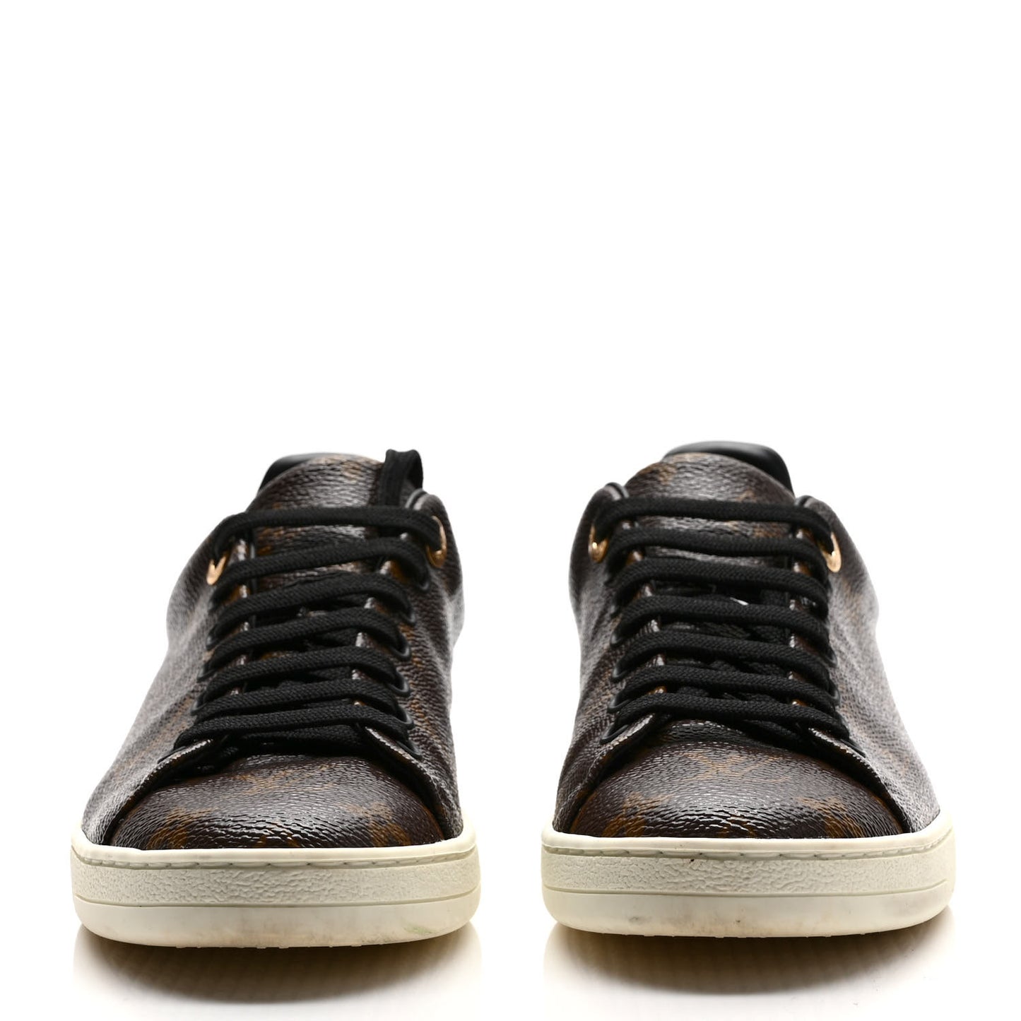 Patent Monogram Frontrow Sneakers 37