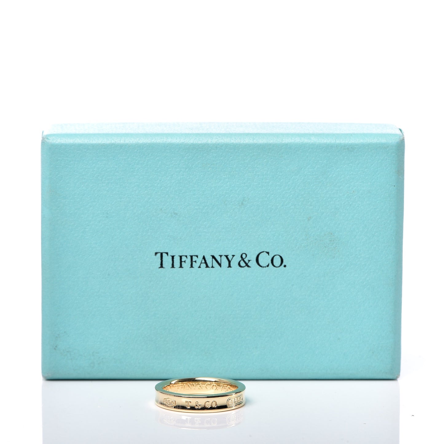 18K Yellow Gold Narrow 1837 Ring 52 6