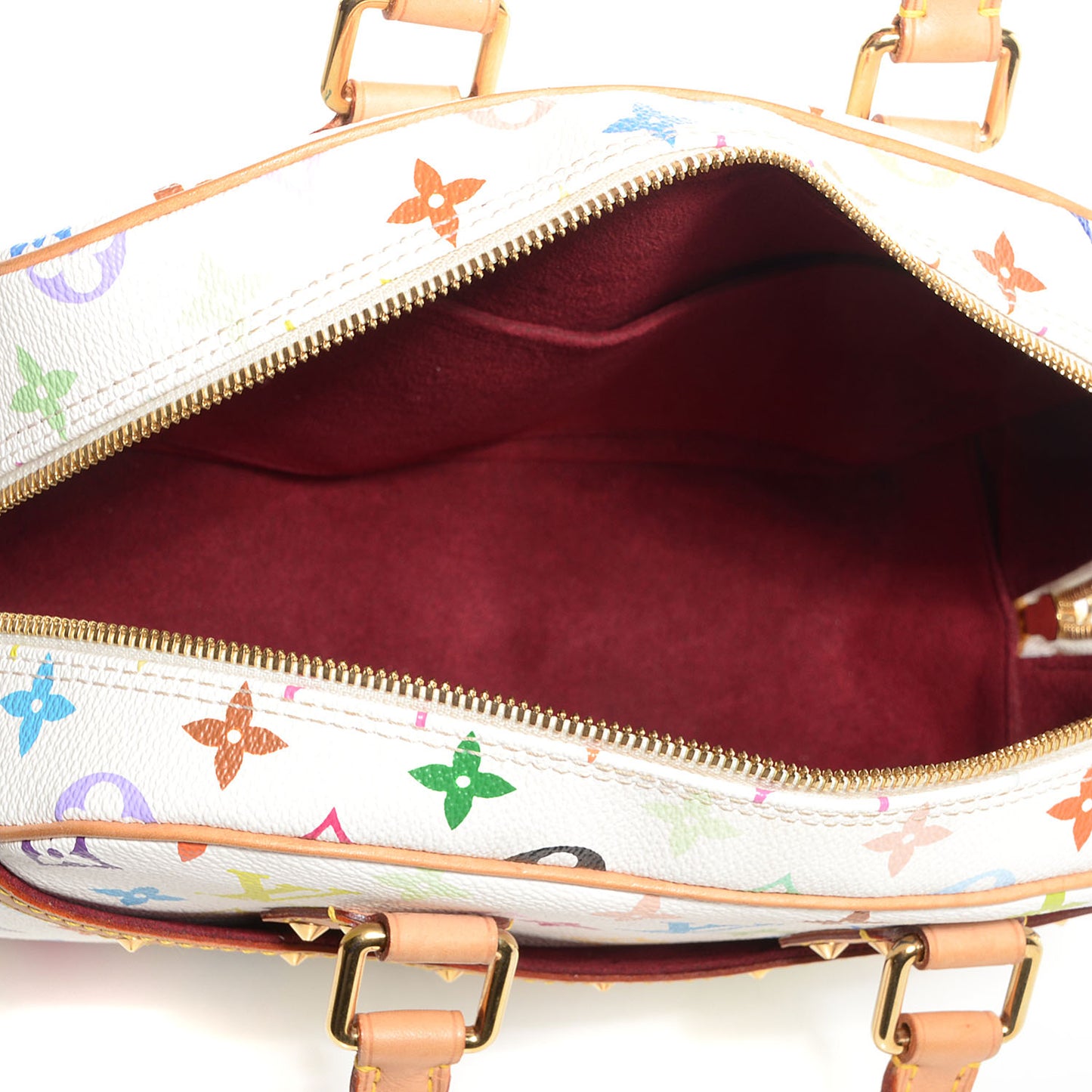 Monogram Multicolor Trouville White