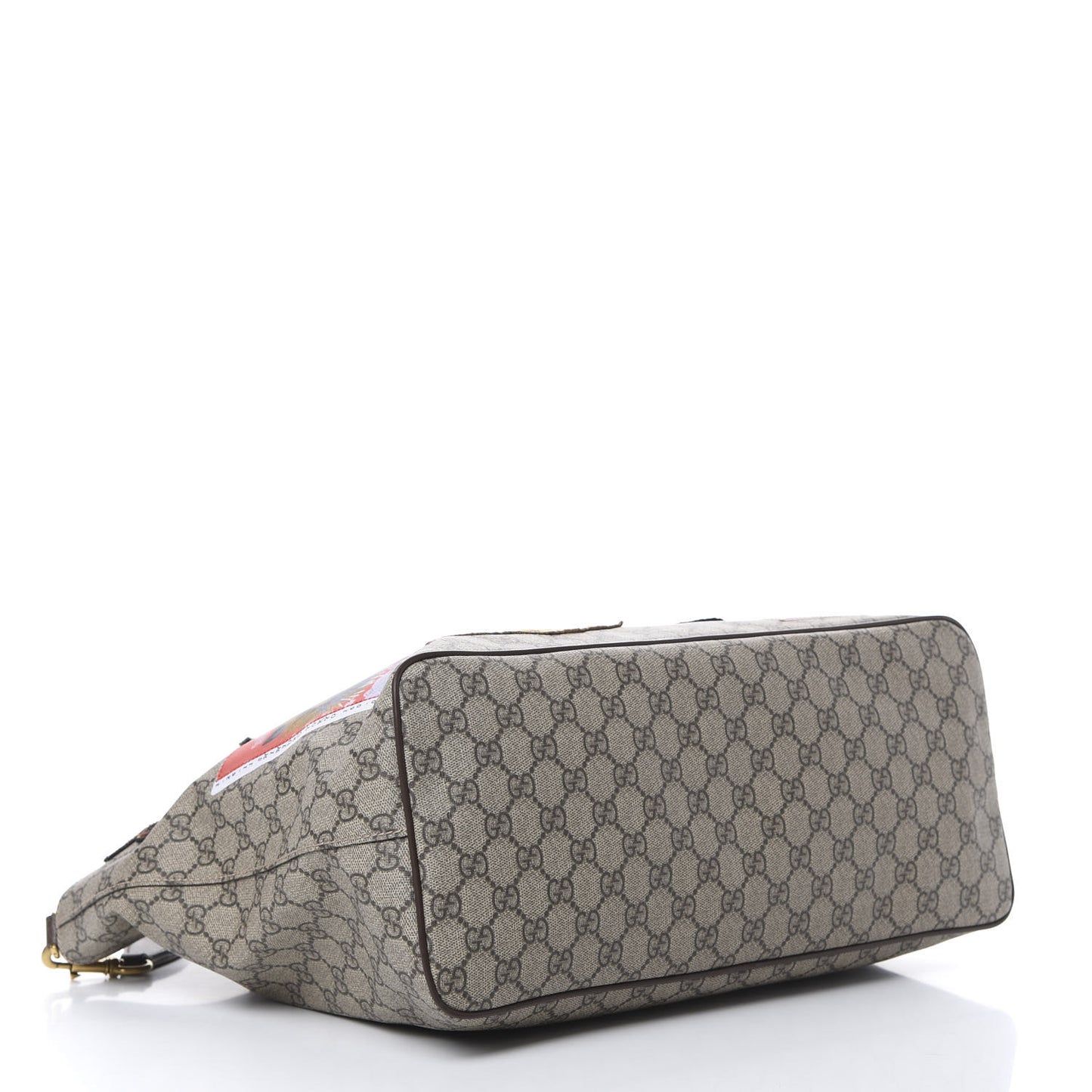 Soft GG Supreme Monogram Courrier Medium Crossbody Tote Beige New Acero