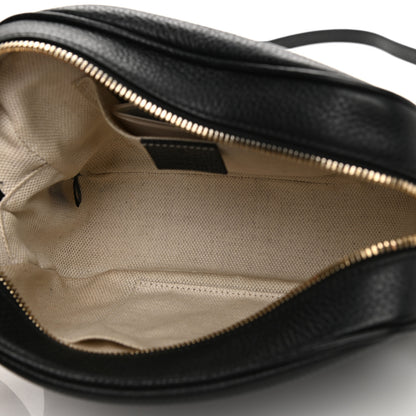 Gucci Pebbled Calfskin Small Soho Disco Bag Black 5 of 11