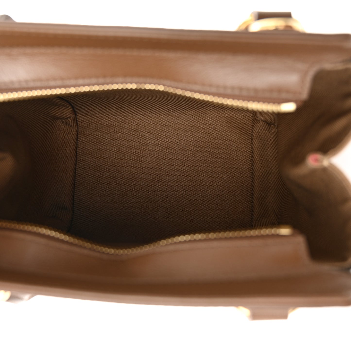 Calfskin Mega Check Mini Banwell Tote Earth