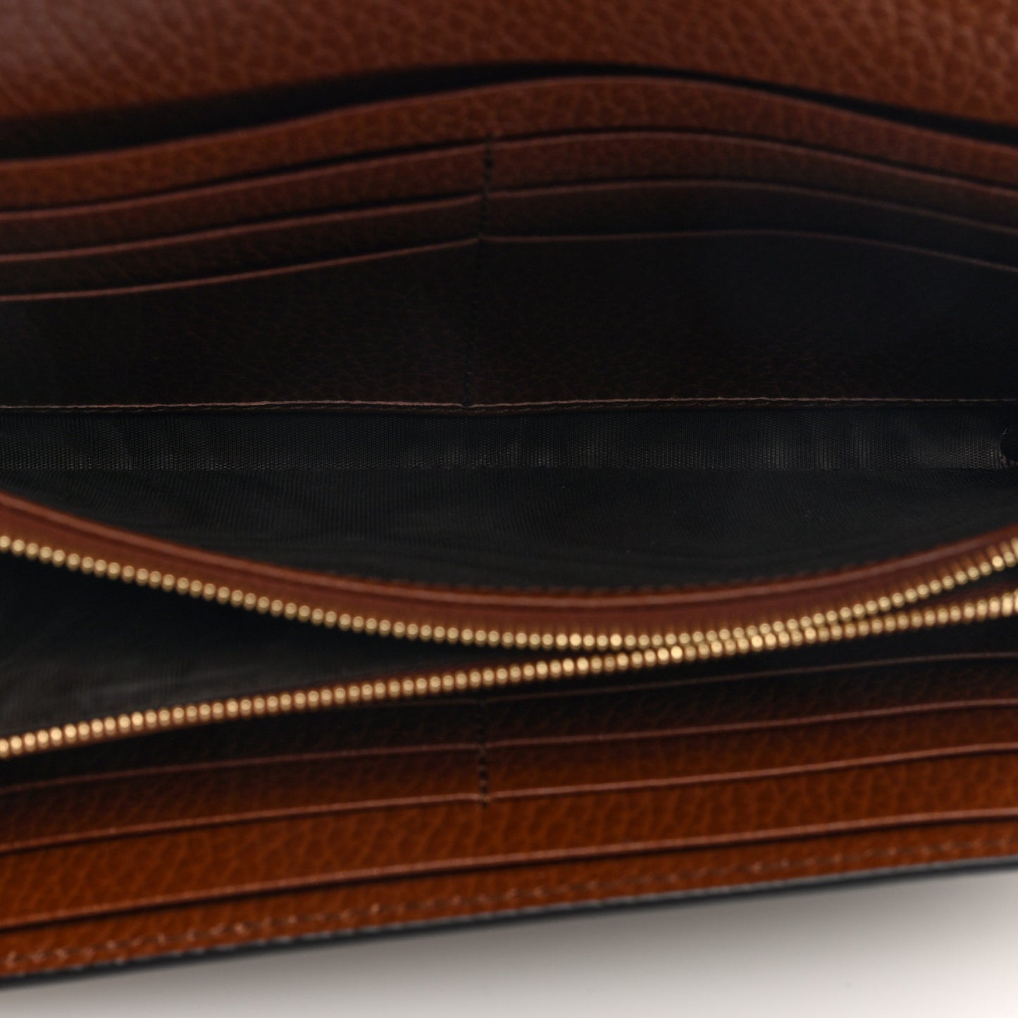 New Denim GG Monogram Jackie 1961 Chain Wallet Blue Tea Cuir