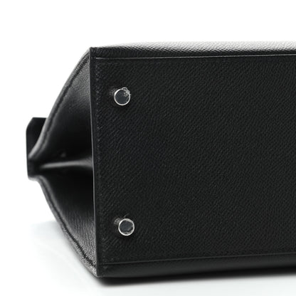 Hermes Epsom Kelly Sellier 28 Black 5 of 10