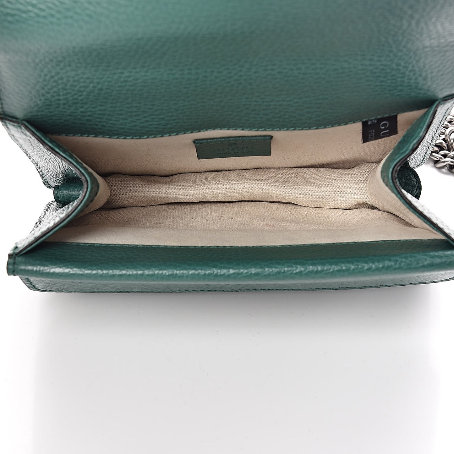 Calfskin Mini Dionysus Shoulder Bag Emerald