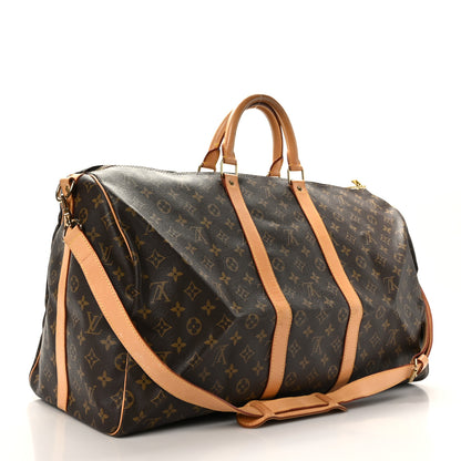 Louis Vuitton Monogram Keepall Bandouliere 55 2 of 12