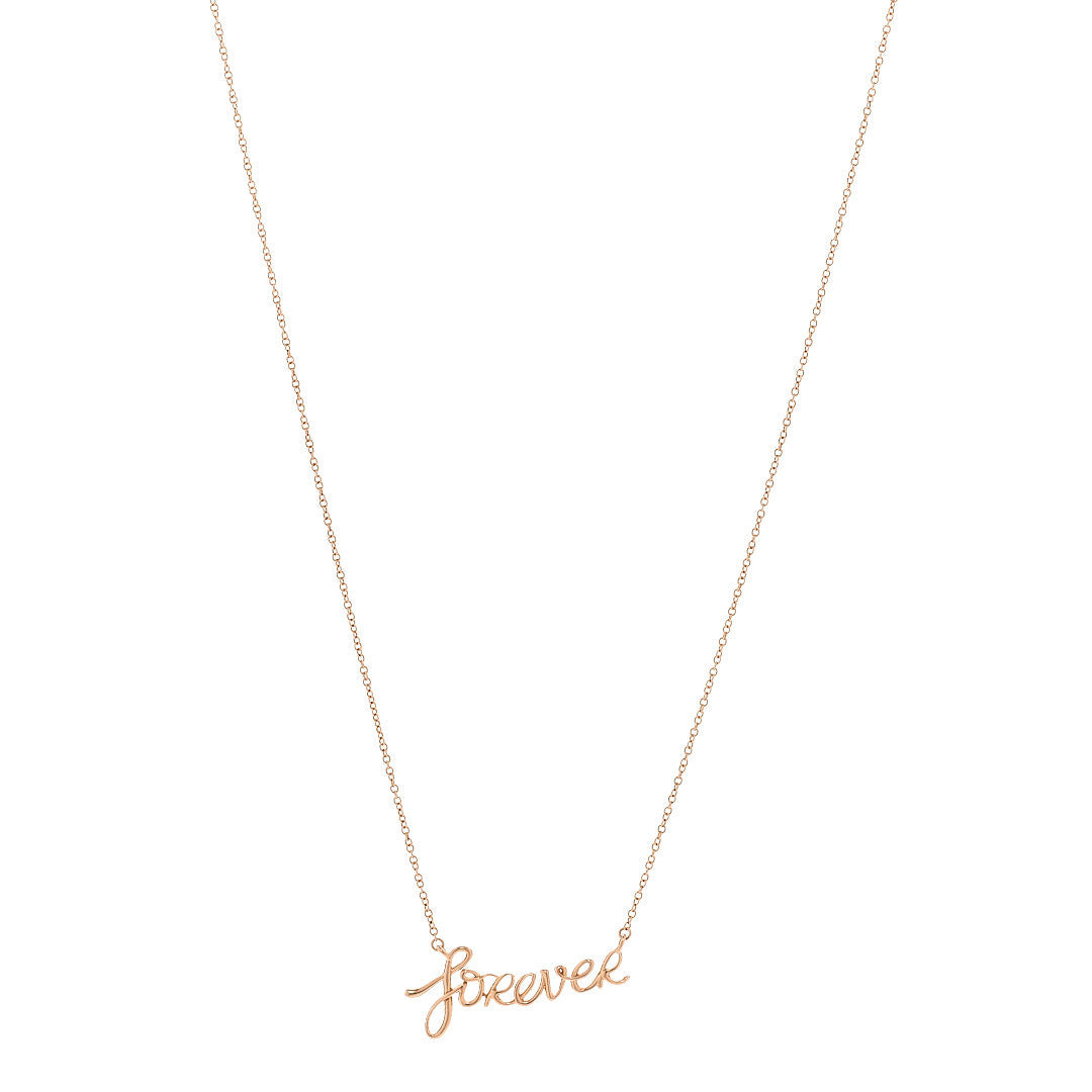 18K Rose Gold Paloma's Graffiti Forever Pendant Necklace