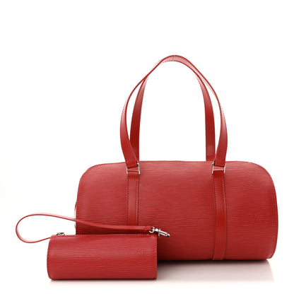 Louis Vuitton Epi Soufflot Rouge 3 of 11
