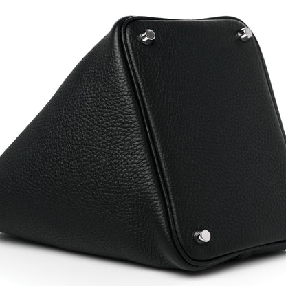 Hermes Taurillon Clemence Picotin Lock 18 PM Black 7 of 9