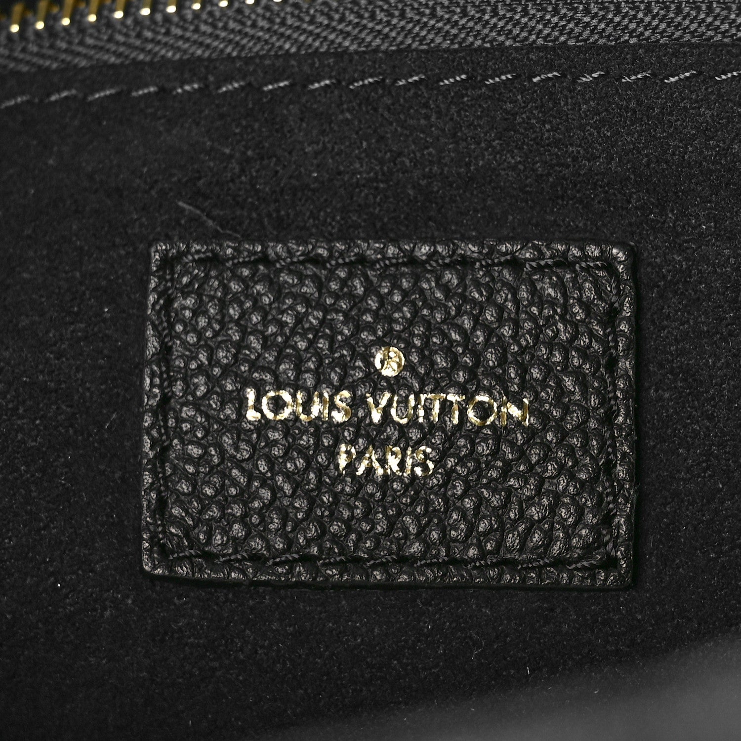 Louis Vuitton Empreinte Monogram Giant Neverfull MM Black 6 of 9