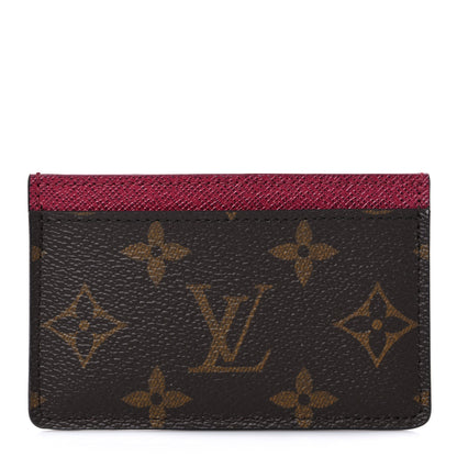 Louis Vuitton Monogram Card Holder Fuchsia 1 of 6