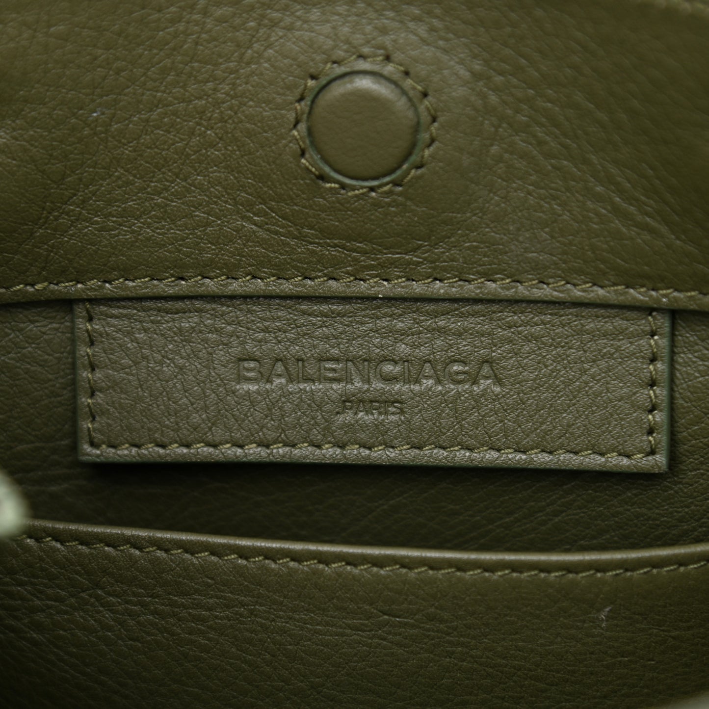 Calfskin Papier Mini A4 Tote Green