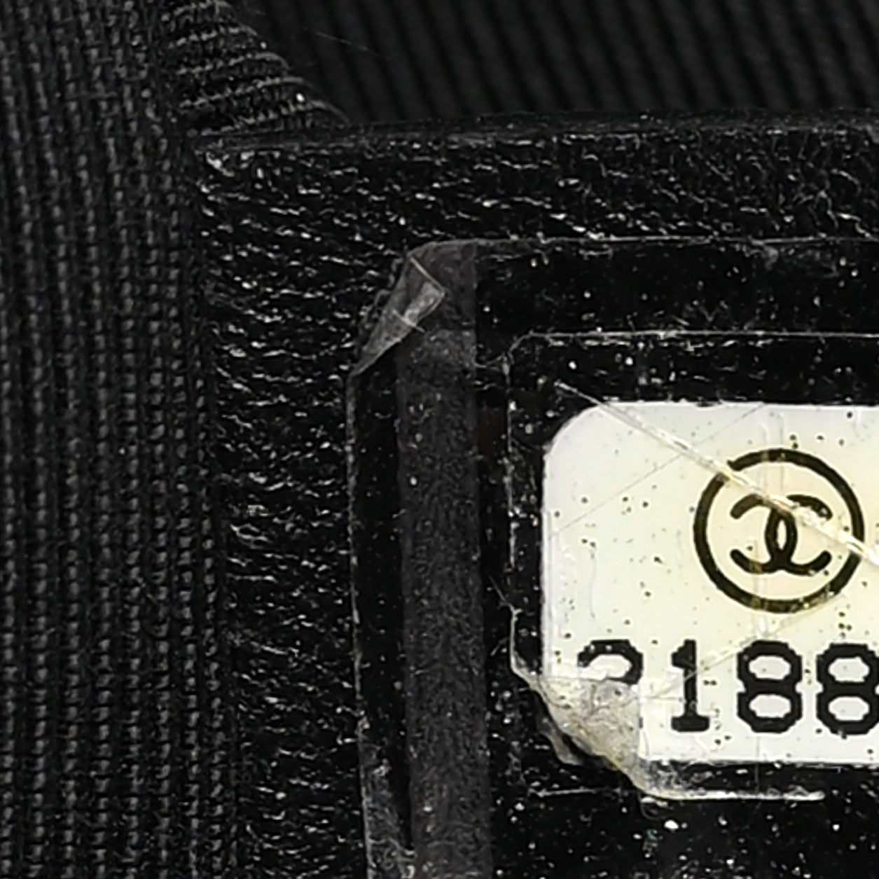 Chanel Lambskin Quilted Crest Embellished New Medium Boy Flap Black White Blue 7 of 11