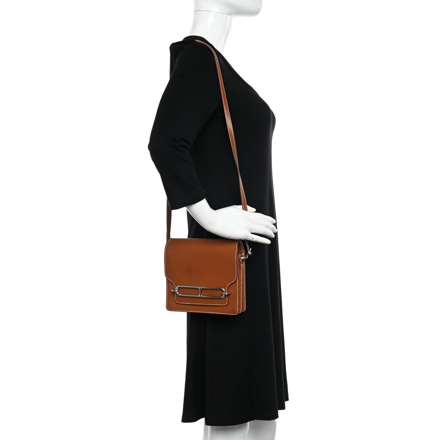 Barenia Faubourg Mini Sac Roulis Fauve