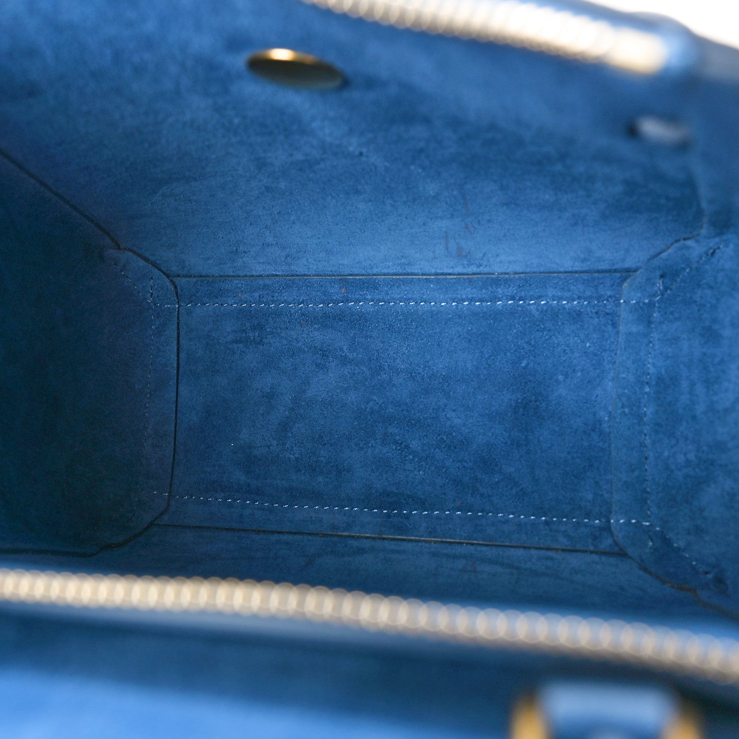 Celine Grained Calfskin Nano Belt Bag Azure 5 of 7