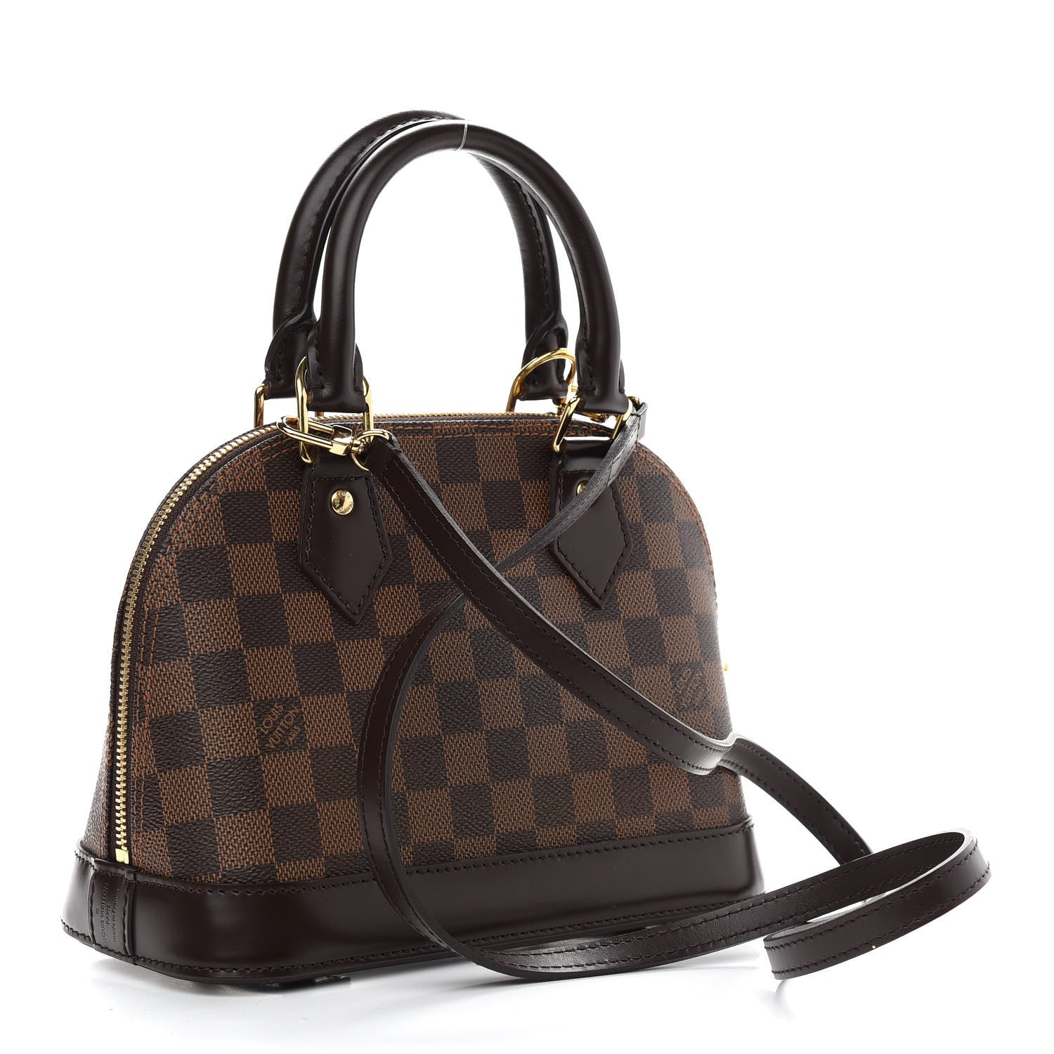 Louis Vuitton Damier Ebene Alma BB 3 of 9