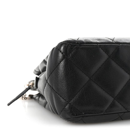 Chanel Calfskin Quilted In The Business Tote Black 9 of 10