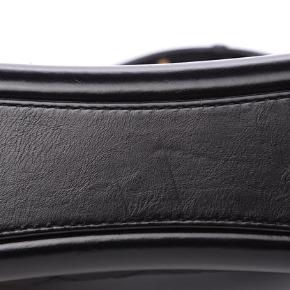 Chanel Aged Calfskin Quilted Small Gabrielle Hobo Black 9 of 9