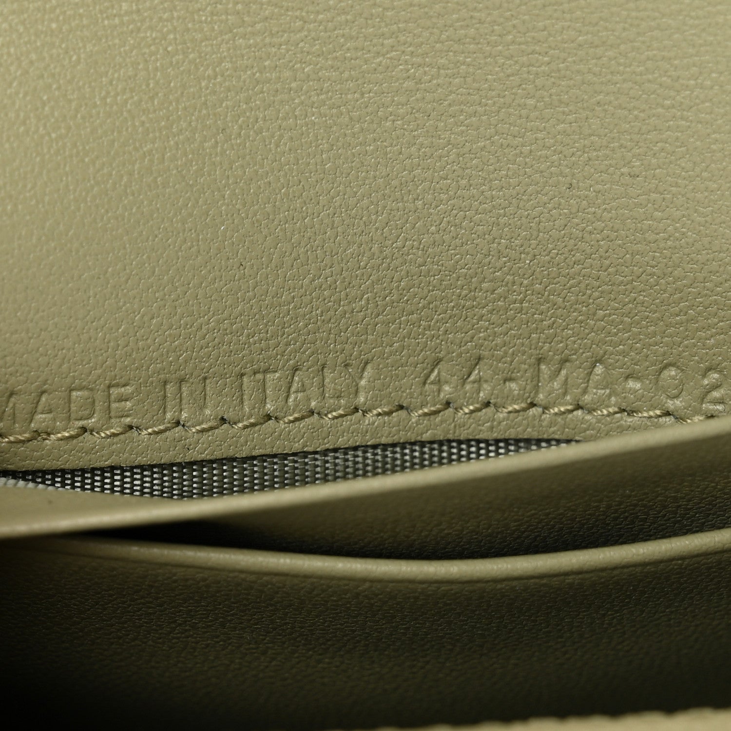 Christian Dior Goatskin Saddle Card Holder Desert Sage 7 of 7