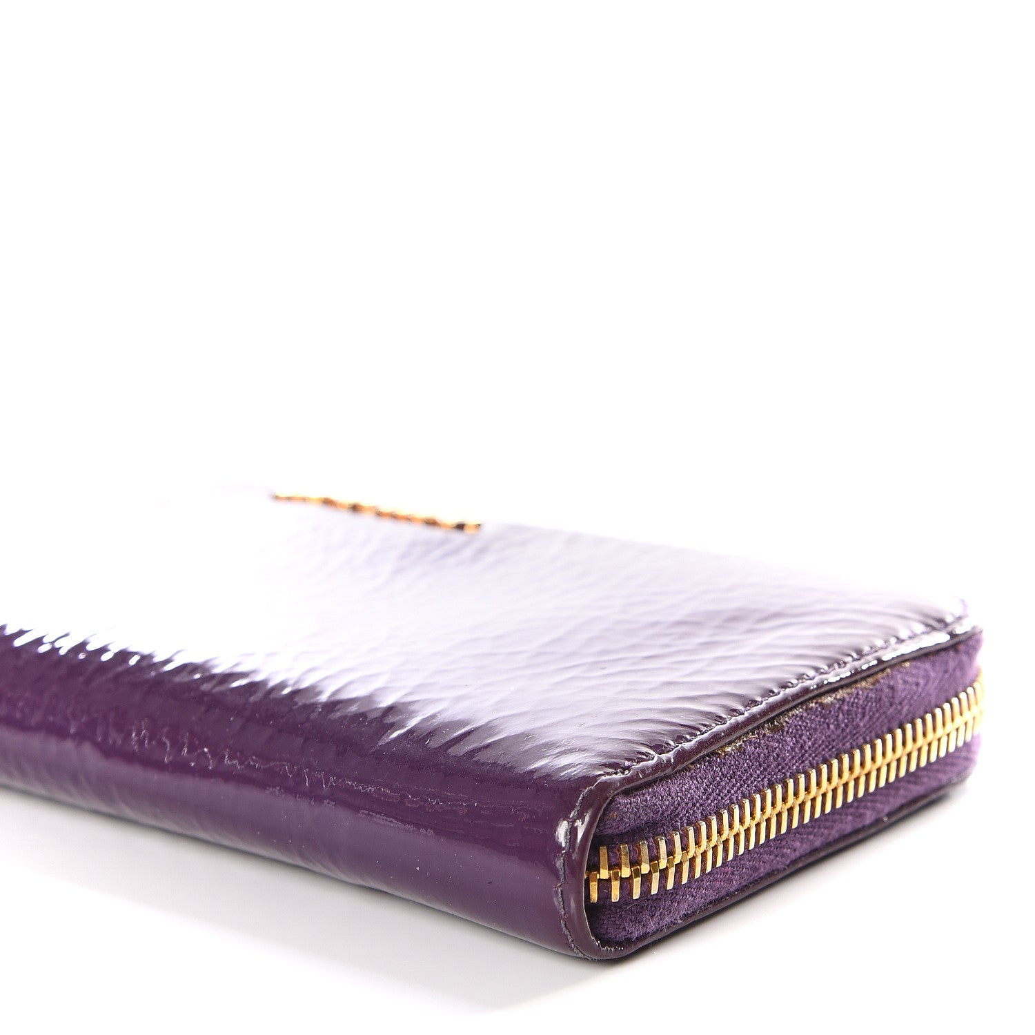 Miu Miu Vernice Naplak Zip Around Wallet Ciclamino 6 of 9