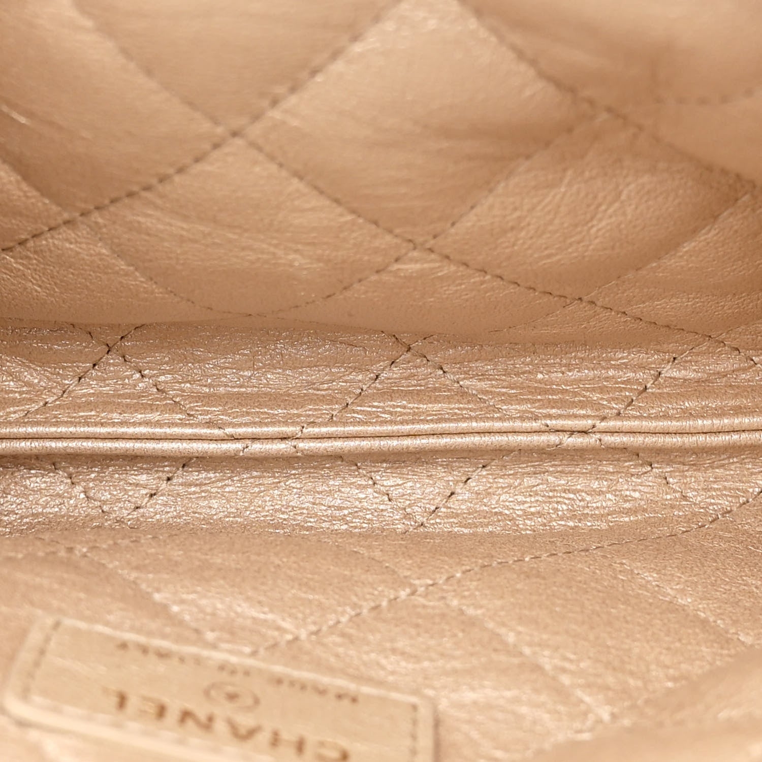 Chanel Shiny Lambskin Pearl Clutch With Chain Black 5 of 11