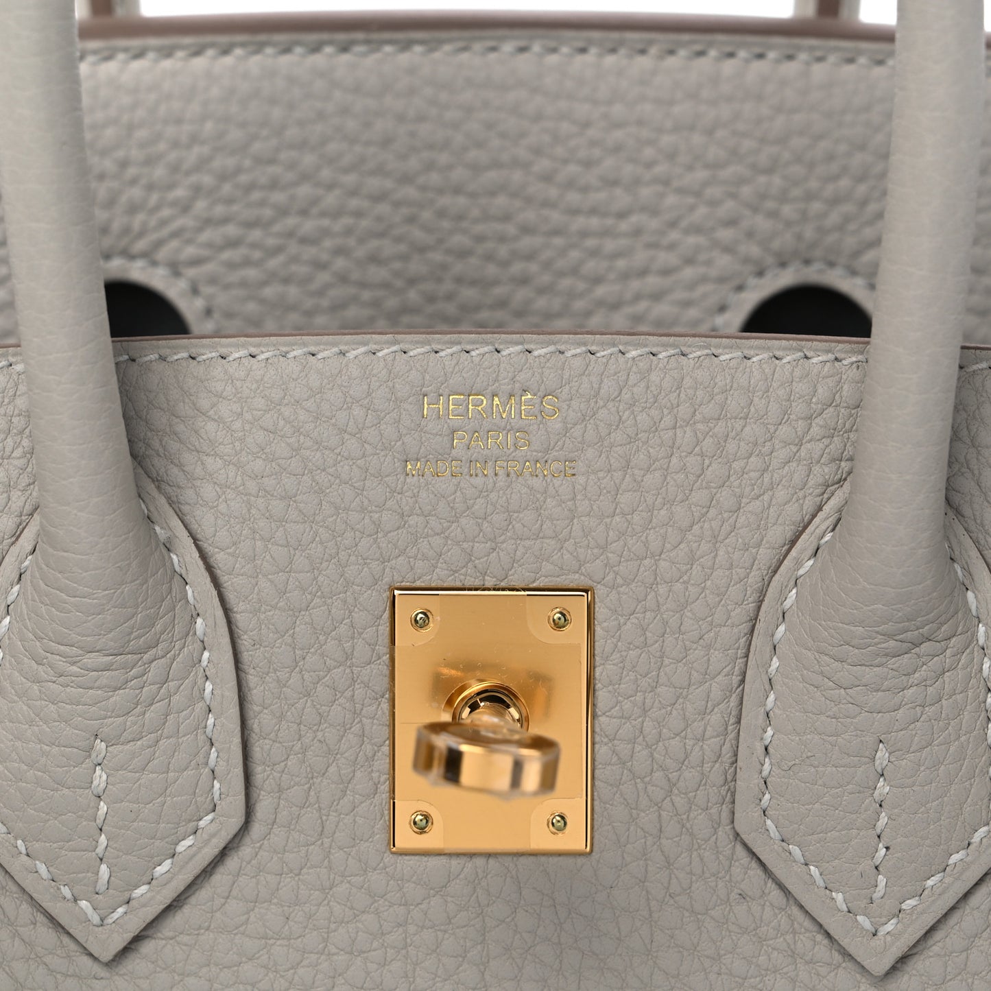 Togo Birkin 25 Gris Perle