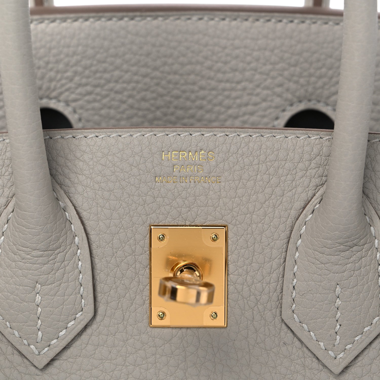 Hermes Togo Birkin 25 Gris Perle 6 of 10