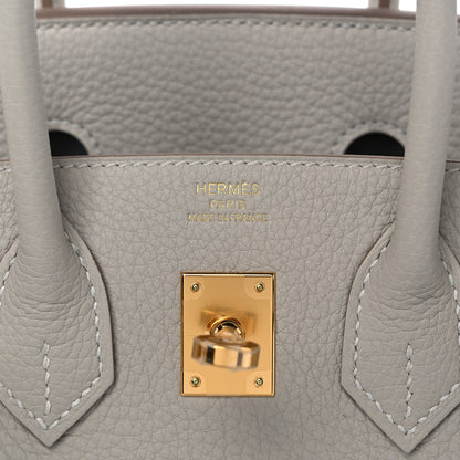 Hermes Togo Birkin 25 Gris Perle 6 of 10
