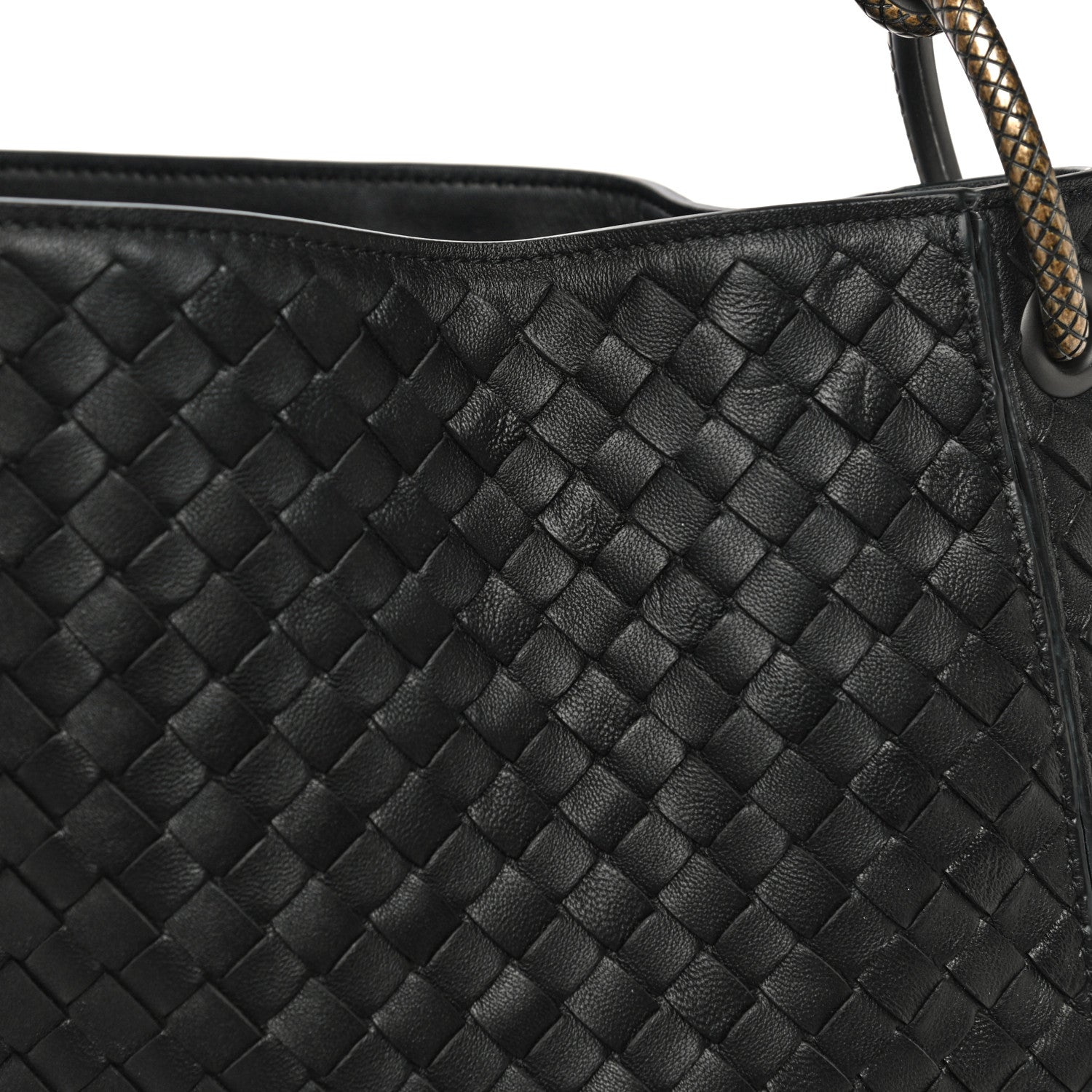 Bottega Veneta Nappa Intrecciato Small Loop Black 13 of 14