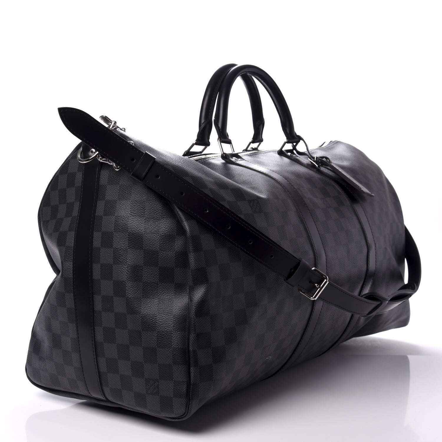 Louis Vuitton Damier Graphite Keepall Bandouliere 55 2 of 13