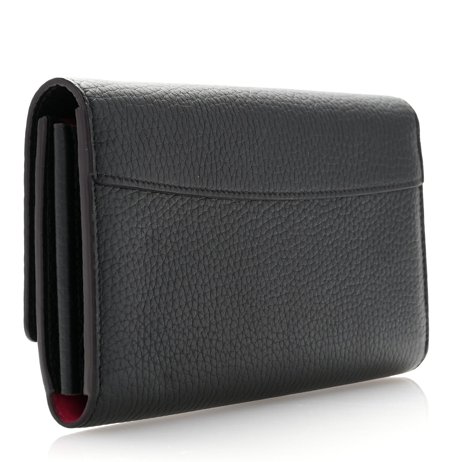 Louis Vuitton Taurillon Capucines Wallet Black 3 of 6