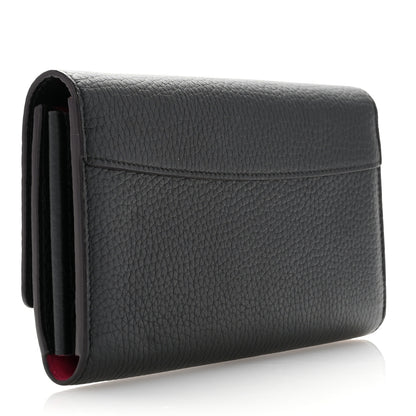 Louis Vuitton Taurillon Capucines Wallet Black 3 of 6