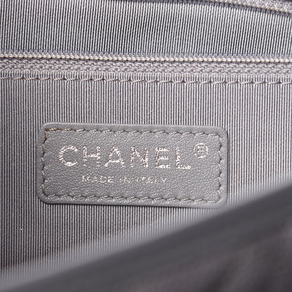 Chanel Caviar Quilted Large French Riviera Flap Dark Grey 8 of 14