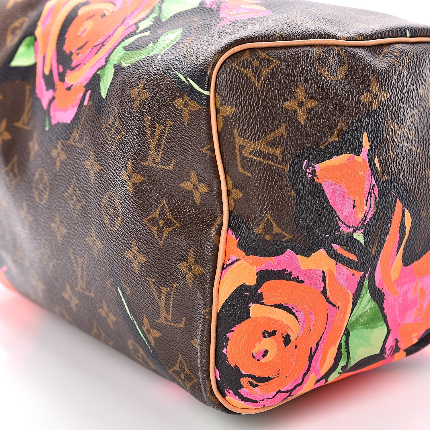 Louis Vuitton Monogram Roses Speedy 30 8 of 10