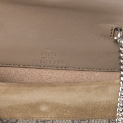 Gucci GG Supreme Monogram Super Mini Dionysus Shoulder Bag Taupe 6 of 11