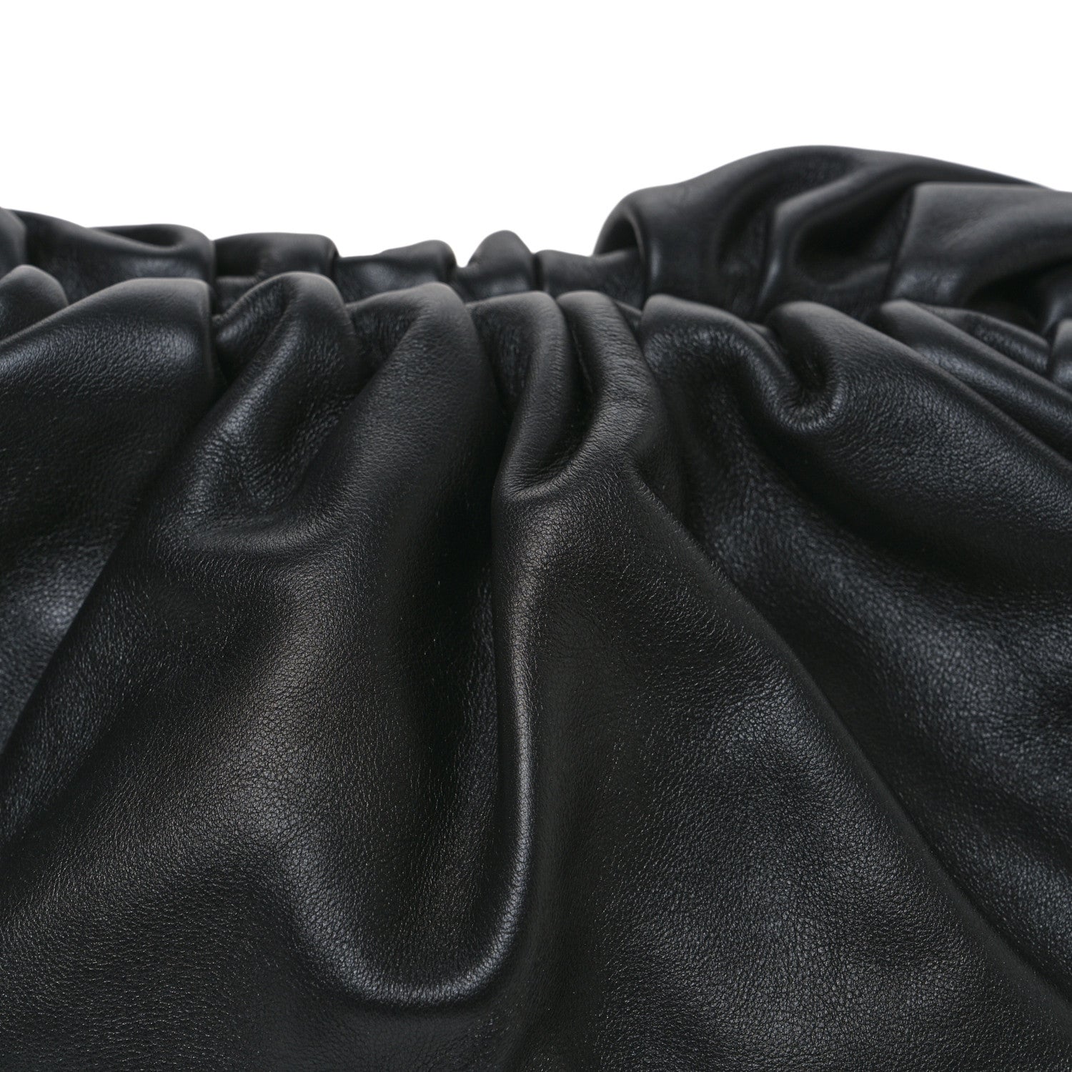 Bottega Veneta Smooth Butter Calf The Pouch Oversized Clutch Black 9 of 11